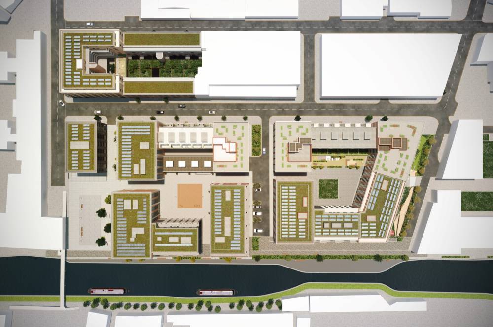 Site plan Fish Island Village#